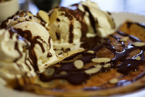 Ice-Cream, Pancake, Chocolate