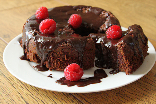 Raspberry, Cake, Chocolate