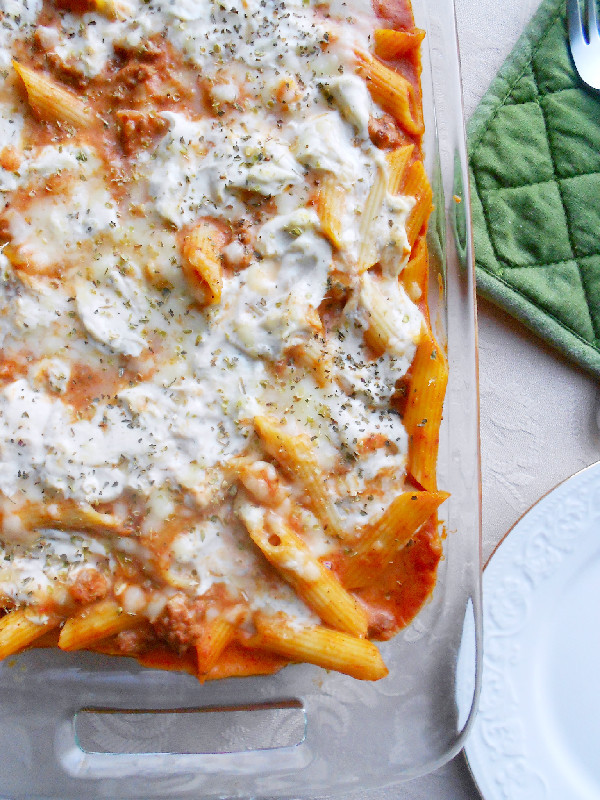 Recipe: Baked Penne with Beef