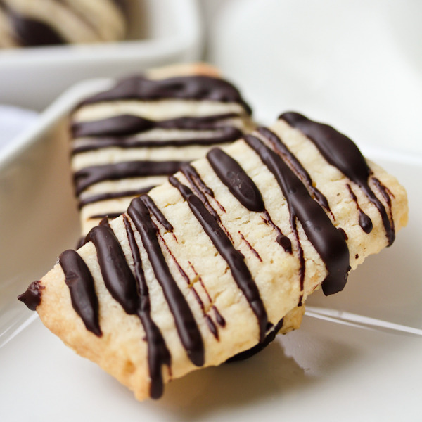 Potato Chip Cookies with Chocolate Drizzle
