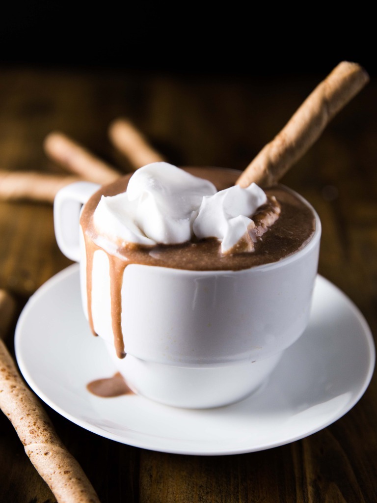 Super Creamy Vegan Hot Chocolate