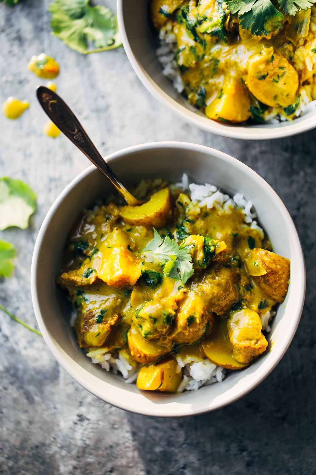 Thai Yellow Curry with Beef and Potatoes