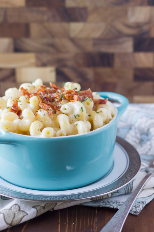 Creamy Mac And Cheese With BaconSource