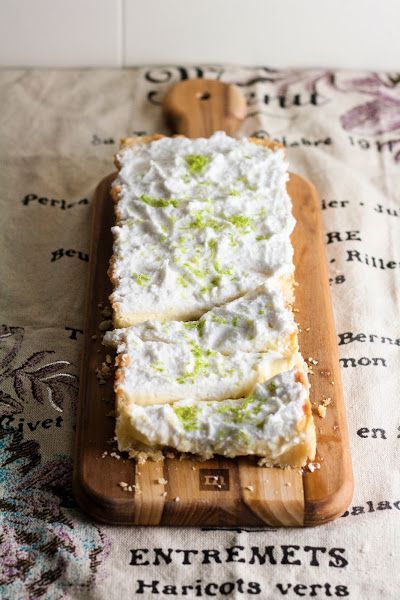 Lime and Coconut Cream Tart (via http