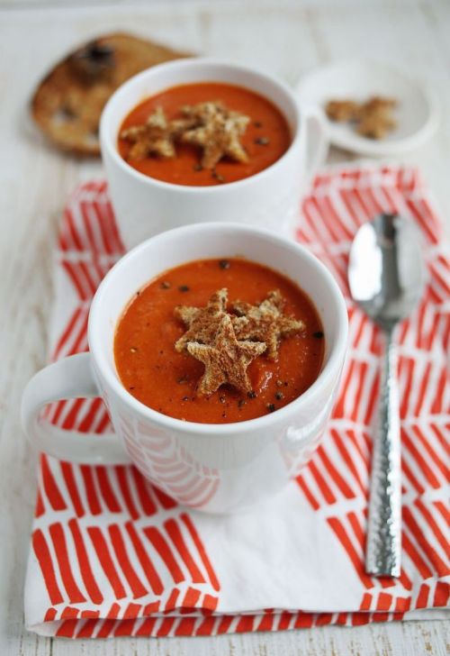 Roasted Red Pepper and Tomato SoupSource